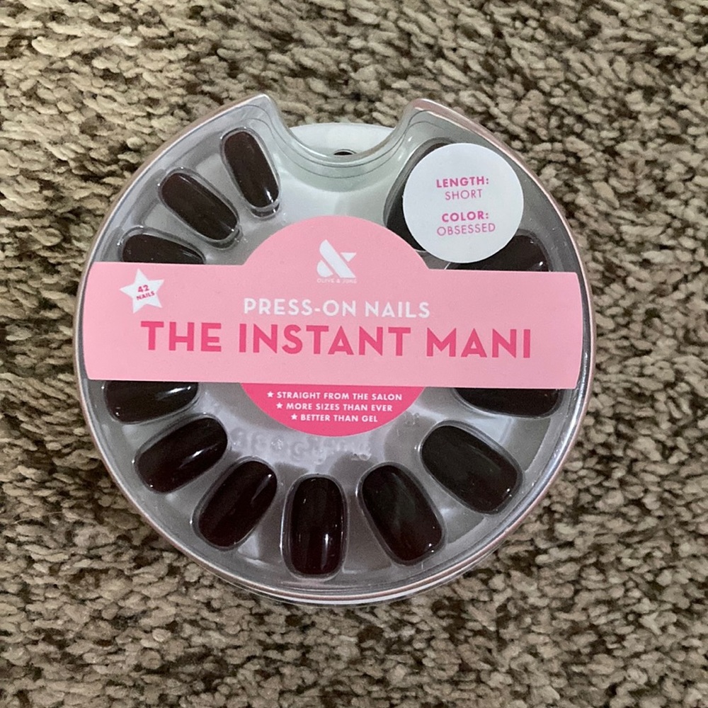 Press on nails.